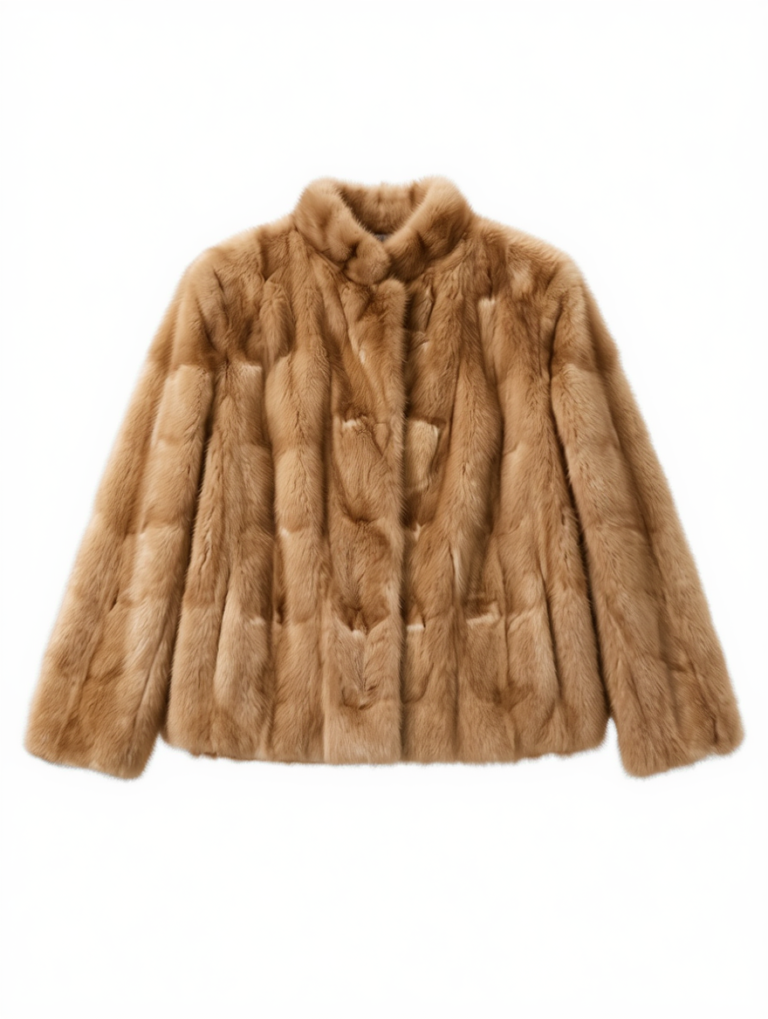 Centered Coat White BG