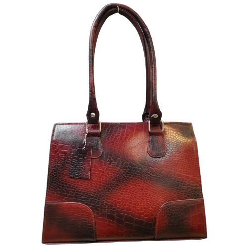 Croco Tote Bag - Marron edition